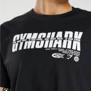 Gymshark GS10 Cotton T-shirt in Black - Men’s medium (oversized)